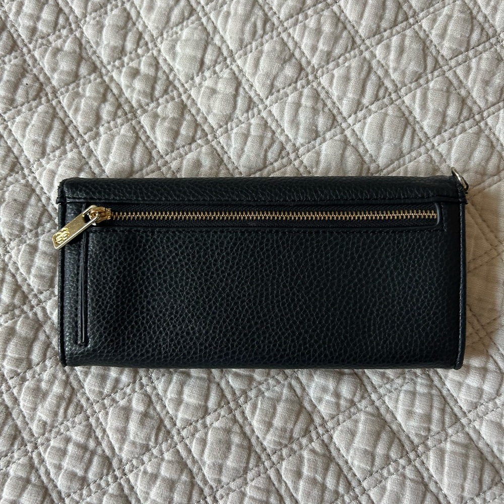 Bandolino Black Wallet with Gold Button - Picture 13 of 13